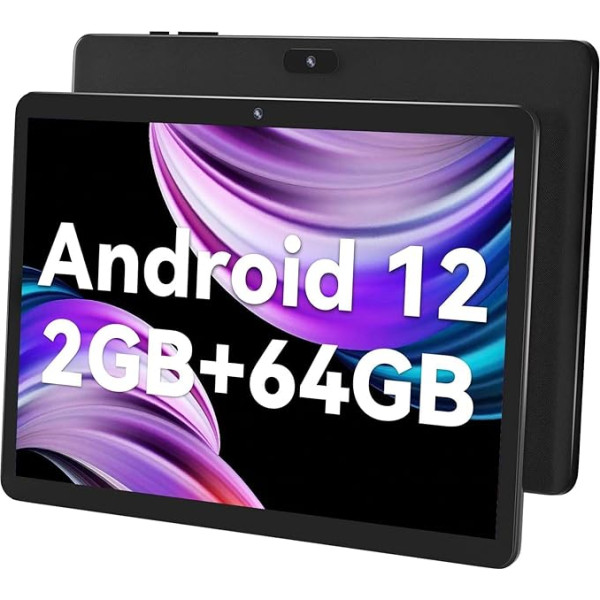 SGIN Tablet mit Touchscreen, 10,1 Zoll, 2 GB RAM, 64 GB ROM, Android 13, Tablet mit IPS 800 x 1280 HD, Telekamera 2 MP + 5 MP, Bluetooth 5.0, WiFi 2,4 G, GPS, akumulators 5000 mAh