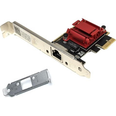 2.5 Gbit PCIe Network Card RTL8125B Realtek 2.5G LAN Ethernet Interface 2.5Gbps RJ45 Card