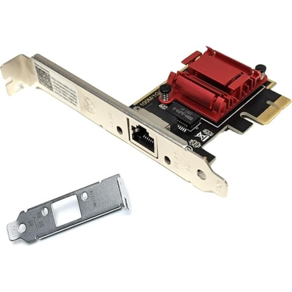 2,5 Gbit PCIe tīkla karte RTL8125B Realtek 2.5G LAN Ethernet interfeiss 2.5Gbps RJ45 karte