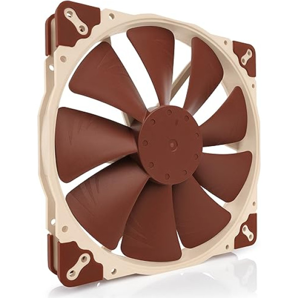 Noctua NF-A20 5V PWM, Leiser Premium-Lüfter ar USB savienotāju, 4 kontakti, 5V versija (200x30mm, Braun)