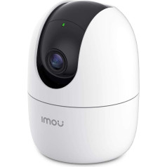 Imou Ranger 2 novērošanas kamera iekštelpām, grozāma 360° IP WiFi kamera iekštelpām, 1080 P Full HD SD karte līdz 256 GB, nakts redzamība automašīnas novērošanai, divvirzienu audio, saderīga ar Alexa, suņiem, Babycam