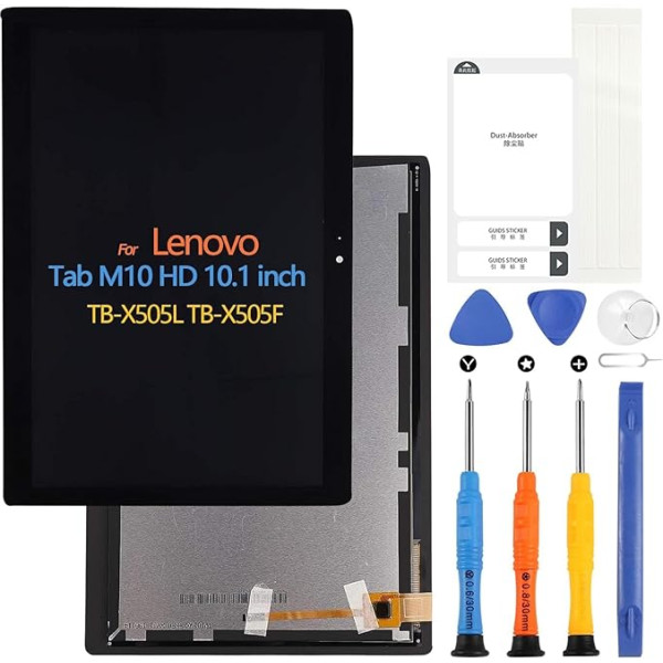 ARSSLY Ersatz-LCD-Display-Set für Lenovo Tab M10 HD TB-X505, 25,7 cm (10,1 Zoll) Digitizer Touchscreen, komplektā Montage-Reparaturteile