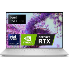 Dell XPS 16 9640 klēpjdators 16,3 collu OLED UHD+ skārienjūtīgais displejs, Intel Evo Edition - Intel Core Ultra 9, NVIDIA GeForce RTX 4070 grafiskā karte, 32 GB RAM, 1 TB, Windows 11 Home, pirkstu nospiedumu lasītājs, vācu klaviatūra