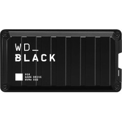 WD_BLACK P50 Game Drive SSD 2TB Внешний твердотельный накопитель (SuperSpeed USB 3.2 Gen 2x2, ударопрочный, скорость чтения до 2000 МБ/с) черный - также совместим с ПК, Xb