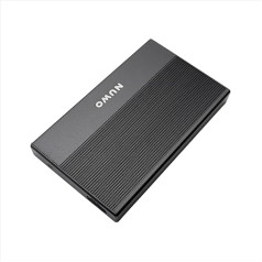 Nuwo ārējais cietais disks 2,5 collu 500 GB Ultra Slim Portable USB 3.0 SATA HDD datu glabāšanai datoriem, Macbook, PS4, PS5, Xbox Series, Wii U, TV (melns)