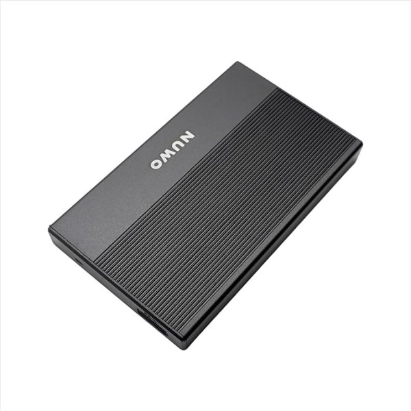 Nuwo ārējais cietais disks 2,5 collu 500 GB Ultra Slim Portable USB 3.0 SATA HDD datu glabāšanai datoriem, Macbook, PS4, PS5, Xbox Series, Wii U, TV (melns)