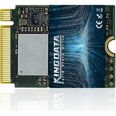 KINGDATA 256 GB M.2 2230 SSD NVMe PCIe Gen 3.0x4 iekšējais cietvielu disks PS5, Steam Deck, Microsoft Surface, Ultrabook, klēpjdatoriem, portatīvajiem datoriem, galddatoriem, GPD (M.2 2230 NVMe PCIe 3.0, 256 GB)