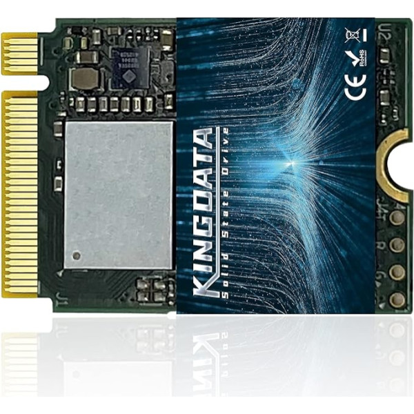 KINGDATA 256 GB M.2 2230 SSD NVMe PCIe Gen 3.0x4 iekšējais cietvielu disks PS5, Steam Deck, Microsoft Surface, Ultrabook, klēpjdatoriem, portatīvajiem datoriem, galddatoriem, GPD (M.2 2230 NVMe PCIe 3.0, 256 GB)