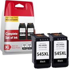 INKYEAH Druckerpatronen 545 XL Schwarz, PG-545 Schwarz Kompatibel für Canon 545 XL Black, PG-545 XL Patronen für Pixma TS3400 TS3100 TS3150 TS3150 TS3300 TS3350 TS3450 TR4500 TR4551 MG2500 MG2550s MX495