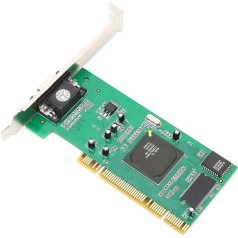 Dpofirs 32-bitu 8MB PCI grafiskā karte galddatoram 64-bitu PCI-X universālā grafiskā karte pamatplatēm, saderīga ar HISHARD/Buddy/BETWIN programmatūru