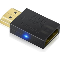 Мини 4K HDMI EDID эмулятор Passthrough адаптер муфта HDMI манекен штекер для компьютера несколько монитор настройки проектор видео сплиттер переключа