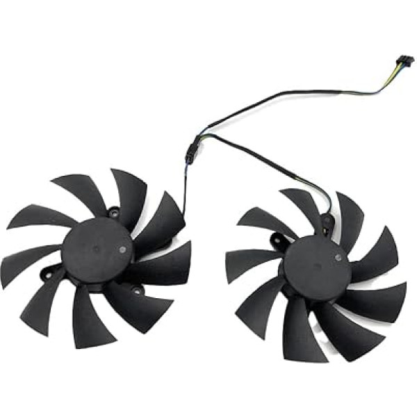 SISS Graphics Card Fan for Zotac GeForce RTX 1660ti RTX 2060 2070 Super Video Card Fan for Graphics Card GA92A2H Graphics Fan Graphics Card Cooler 87 mm