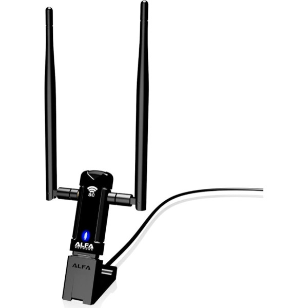 ALFA Network AWUS036AC – USB-Adapter, Antenne 5 dBi, Dual-Band, WLAN