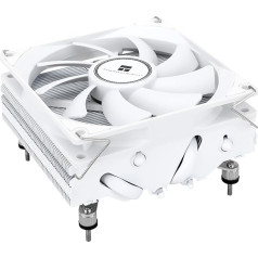 Thermalright AXP90-X47 White Низкопрофильный процессорный воздушный кулер, высота 47 мм, вентилятор TL-9015W Slin PWM, технология AGHP, для AMD AM4 AM5/Intel 1700/1150/1151/1155/1200