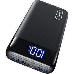 INIU Power Bank, 20 000 mAh, ātra uzlāde, USB-C ieeja un izeja, 22,5 W ārējās mobilo tālruņu baterijas, PD 3.0 QC 4.0, maza, izturīga, paredzēta iPhone 15/14/13/12 Pro, Samsung Galaxy S23 utt.