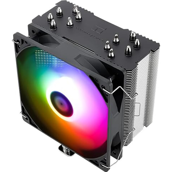 Thermalright BA120 ARGB CPU gaisa dzesētājs 6 siltuma caurulītes TL-C12CG-S PWM klusais ventilators CPU dzesētājs ar S-FDB gultņiem AMD AM4/Intel LGA 1700/1150/1151/1200 PC dzesētājam