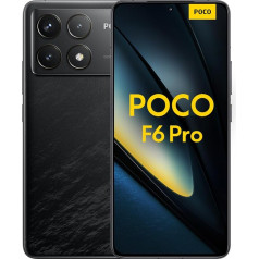 Poco F6 Pro viedtālrunis, 12+512GB Handy ohne Vertrag, 120 Hz 6,67