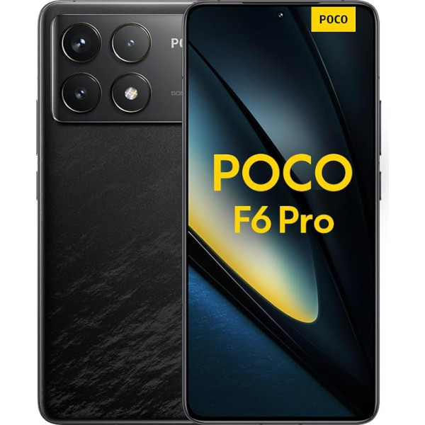 Poco F6 Pro viedtālrunis, 12+512GB Handy ohne Vertrag, 120 Hz 6,67