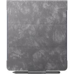 Amazon Kindle Scribe-Premium-Klapphülle mit magnetischer Befestigung | schlankes, leichtes Design |(nur geeignet für Amazon Kindle Scribe), Leder, grau