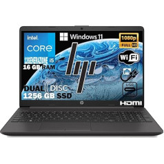 Piezīmjdators HP I3 250 G7 Silver Notebook HD 15,6