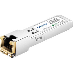 QINIYEK SFP+-RJ45 modulis, 10Gbase-T SFP+ mini Gbic tranzistorius, suderinamas su 