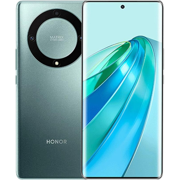 HONOR Magic5 Lite 5G viedtālrunis 8GB 256GB 6,74 collu 120 Hz AMOLED izliekts displejs, 64 MP trīskārša aizmugures skata kamera, 5100 mAh akumulators, Android 12 Google Play Service NFC, zaļš