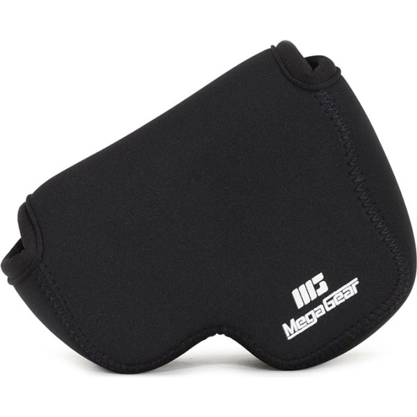 MegaGear Nikon Coolpix L340 Ultralight Neoprene Camera Case with Carabiner Hook - Black