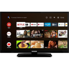 TELEFUNKEN L24H550X2CWI 24 collu televizors/ Android Smart TV (HD-Ready, HDR, trīskāršais uztvērējs, Bluetooth)