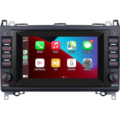 Ar bezvadu Carplay/Android saderīgs auto radio Mercedes Benz W169 W245 W639 Vito/Viano W906 Sprinter 2500/3000 ar IPS Touch Screen/Bluetooth/Mirror Link/FM/AM/USB