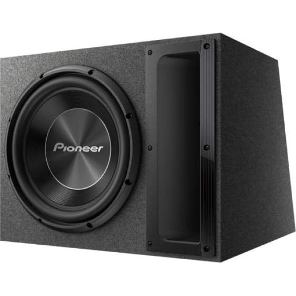 Pioneer TS-A300B Bassreflex-Gehäusesubwoofer (1500 W), IMPP membrāna optimālai zemo frekvenču skaļai atskaņošanai, 500 W, melns (Schwarz)