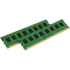 Kingston ValueRAM 16GB 3200MT/s DDR4 Non-ECC CL22 DIMM (komplekts no 2) 1Rx8 KVR32N22S8K2/16 Galda datoru atmiņa