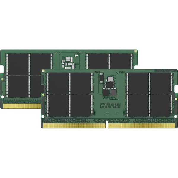 Kingston ValueRAM 96GB 5600MT/s DDR5 Non-ECC CL46 SODIMM (2 komplekti) 2Rx8 KVR56S46BD8K2-96 KVR56S46BD8K2-96 portatīvo datoru atmiņa