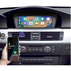 Road Top 8,8 collu skārienjūtīgais ekrāns Wireless Carplay Android auto multimediju radio uztvērējs BMW 3 5 sērijas E90/E91/E92/E93/E60/E61 2003-2008 gadam ar CCC sistēmu