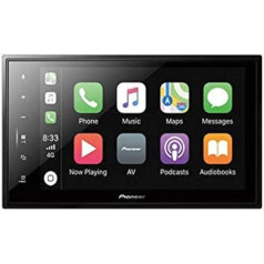 Pioneer SPH-EVO82DAB multivides centrs - 8 collu skārienjūtīgais ekrāns, 1,5 A USB ar ātru uzlādi, Apple CarPlay, Android Car, DAB/DAB+ digitālais radio, Bluetooth, 13 joslu ekvalaizers