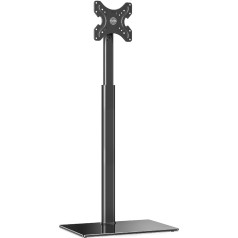 FITUEYES TV Stand TV Floor Stand Height Adjustable Swivelling Tilt for 19 to 42 Inch Flat & Curved TVs up to 35 kg Max. VESA 200 x 200