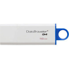 Kingston DataTraveler DTIG4 16GB Speicherstick USB 3.0, weiß/blau