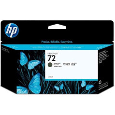 HP originali 72 matinės juodos spalvos rašalo kasetė (130 ml)