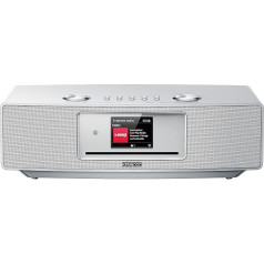 KENWOOD CR-ST700SCD-S Smart Radio HiFi System with WLAN, DAB+, Internet Radio, CD/USB, Bluetooth Audio Streaming & Colour Display