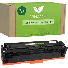 Prindano 1 tonera kasetne, kas saderīga ar HP 201X 201A CF403X CF403A Magenta toneri priekš Color Laserjet Pro MFP M277dw M277n M252dw M277 M277 M274n M252n M252n M252 M277c6 (Magenta, 1-Pack)