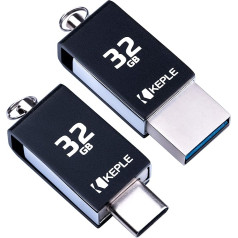 USB Memory Stick 32GB USB C 3.0 Dual OTG Pen Flash Drive Compatible with Sony Xperia L1 L2, X Compact, XA1 XA1 Plus XA1 Ultra, XA2 XA2 Plus XA2 Ultra, XZ, Premium, XZ1 32GB Type C