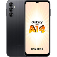 Samsung A145R/DSN Galaxy A14, Dual, 128 GB, 4 GB RAM, melns