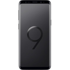 Samsung Galaxy S9 Single SIM 64GB Android 8.0 Oreo AK versija bez SIM kartes - Black-P, franču valodas versija, Midnight Black