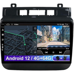 Android 12 Auto radio VW Touareg 2011-2017 - GPS navigācija - Bezmaksas aizmugures skata kamera - Atbalsta DAB/ stūres vadības ierīci/WiFi/Bluetooth/Mirrorlink/Carplay/USB/RDS