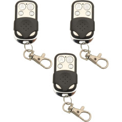 DieseRC 433MHz bezvadu tālvadības pults raidītājs Key Fob 1527 mācību kods 1 poga 2 pogas 4 pogas lietošanai ar DieseRC uztvērēju (KT1527new*3)