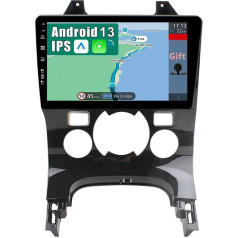 YUNTX Android 12 Auto radio Peugeot 3008 5008 [2009-2018]-[Integrēts CarPlay/Android Car/GPS]-9 collu IPS 2.5D skārienjūtīgais ekrāns Bezmaksas kamera DAB/Radio vadība/Radio stūres vadība/MirrorLink/Bluetooth