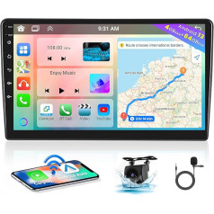 8 Core 4GB+64GB Android 13 Autoradio für Opel Astra H/Zafira B/Corse C D Radio Wireless Apple CarPlay Android Auto Bluetooth 9