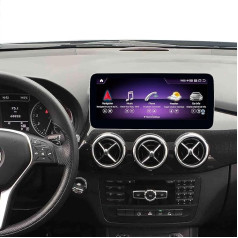 Ninetom Android 13 Auto radio 10,25 collu skārienekrāns ar bezvadu Carplay un Android Car 2013-2015 Mercedes Benz A/B klases GLA CLA W176 C117 X156 NTG4.5/4.7 atbalsts Mirrorlink kamera