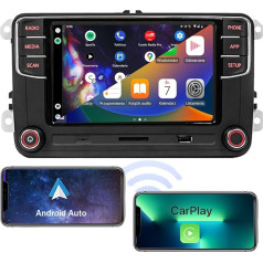 SCUMAXCON Autoradio RCD360 PRO3S Wireless Carplay Android Auto drahtloses OPS Bluetooth SD USB Für VW Golf 5 6 MK5 MK6 Polo Passat B6 B7 CC Caddy Tiguan