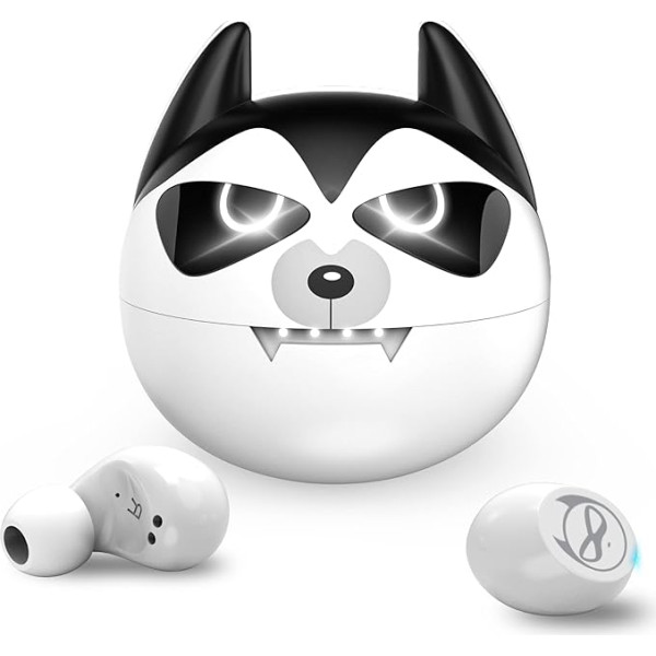 Husky Bluetooth austiņas Bērnu In-Ear austiņas ar mikrofonu 36H atskaņošanas laiks IPX5 ūdensnecaurlaidīgas HiFi Stereo Touch Control austiņas Bezvadu USB-C ātrā uzlāde viedtālruņiem