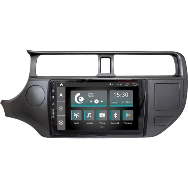 Personalizēts auto radio priekš Kia Rio 2011-2015 Android GPS Bluetooth Bluetooth WiFi USB DAB+ Touchscreen 9